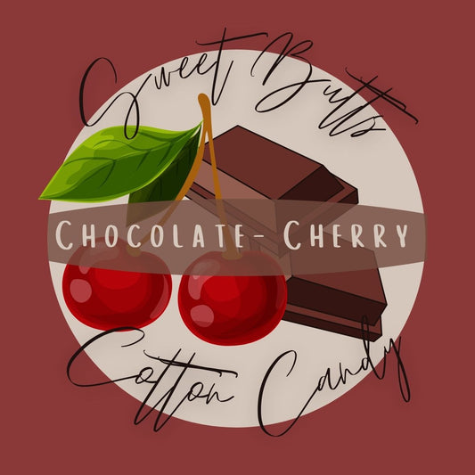 Chocolate Cherry Flavored Cotton Candy