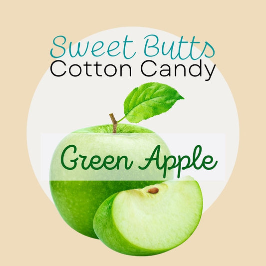 Green Apple Cotton Candy