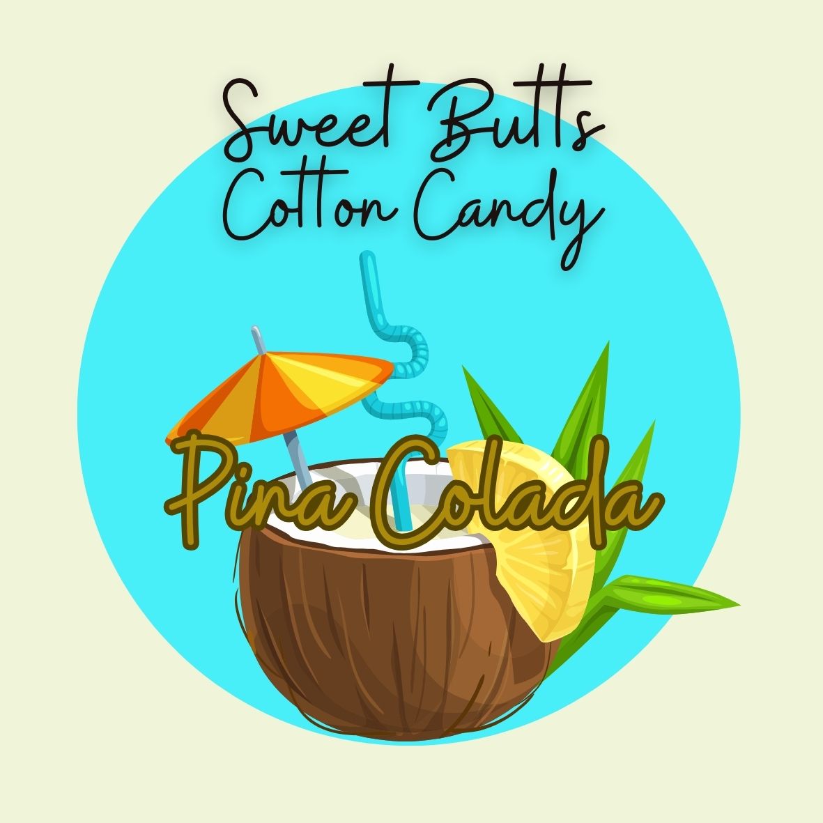 Pina Colada Cotton Candy