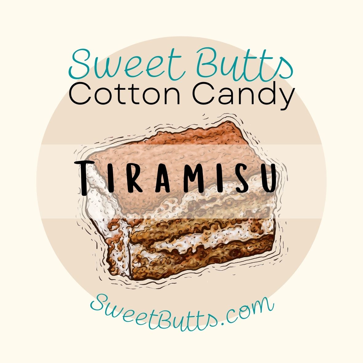 Tiramisu Cotton Candy