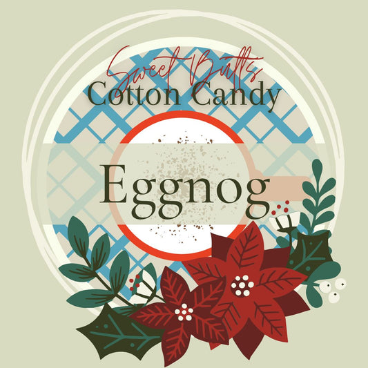 Eggnog Cotton Candy
